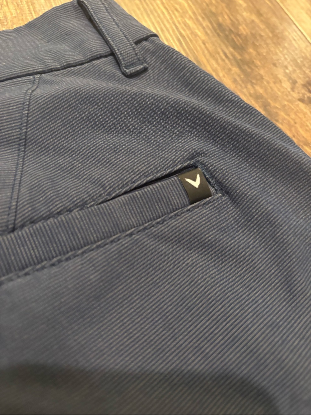 Callaway Navy Straight-Leg Chinos - Picture 3 of 4